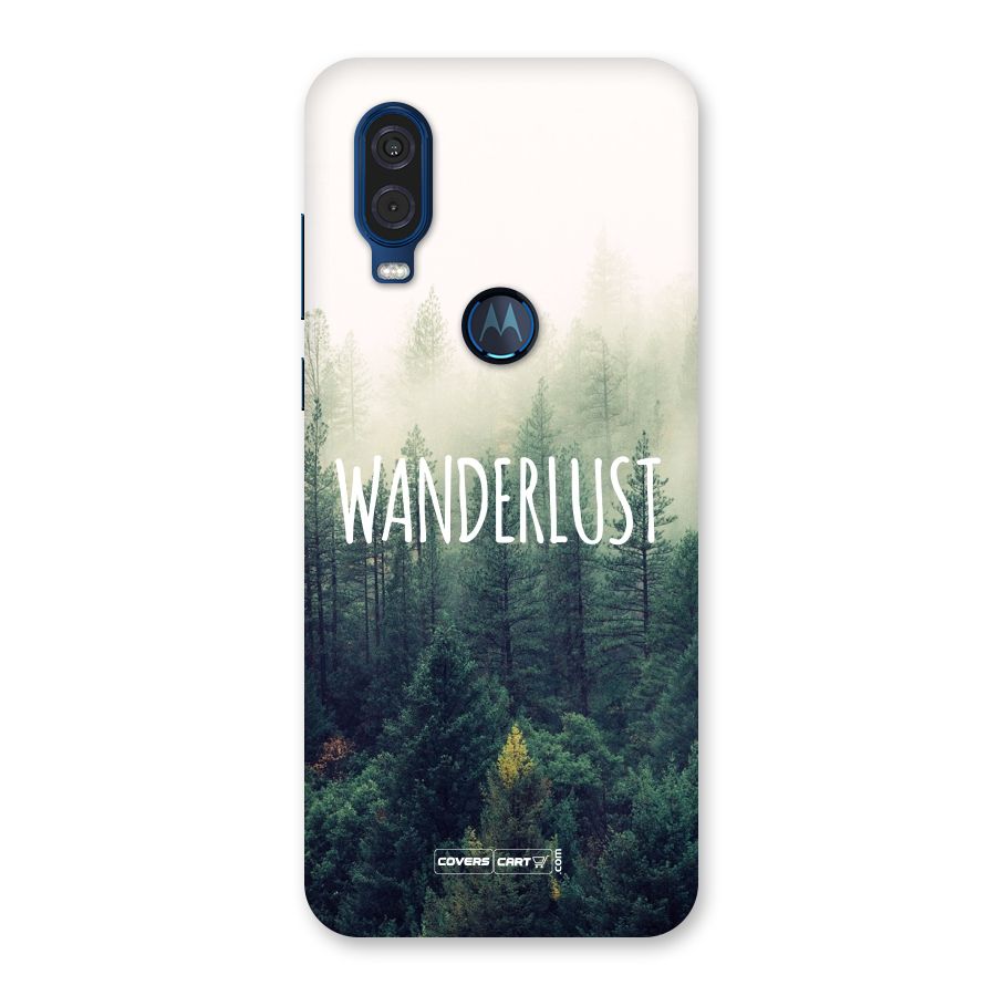 Wanderlust Back Case for Motorola One Vision