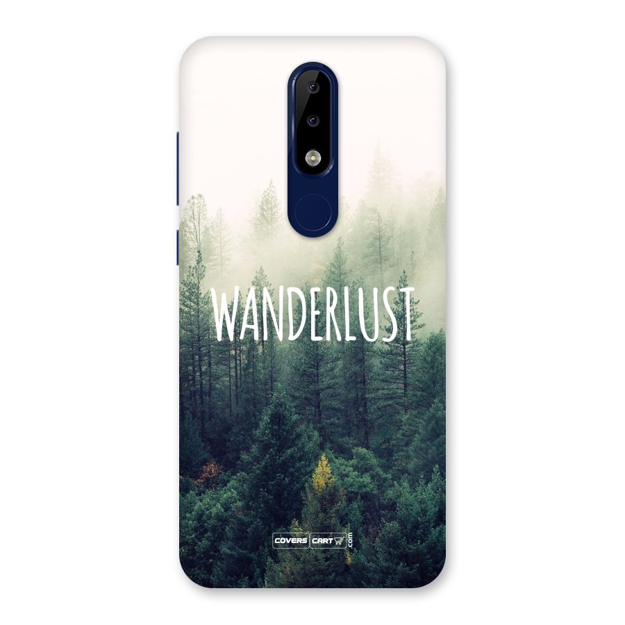 Wanderlust Back Case for Nokia 5.1 Plus