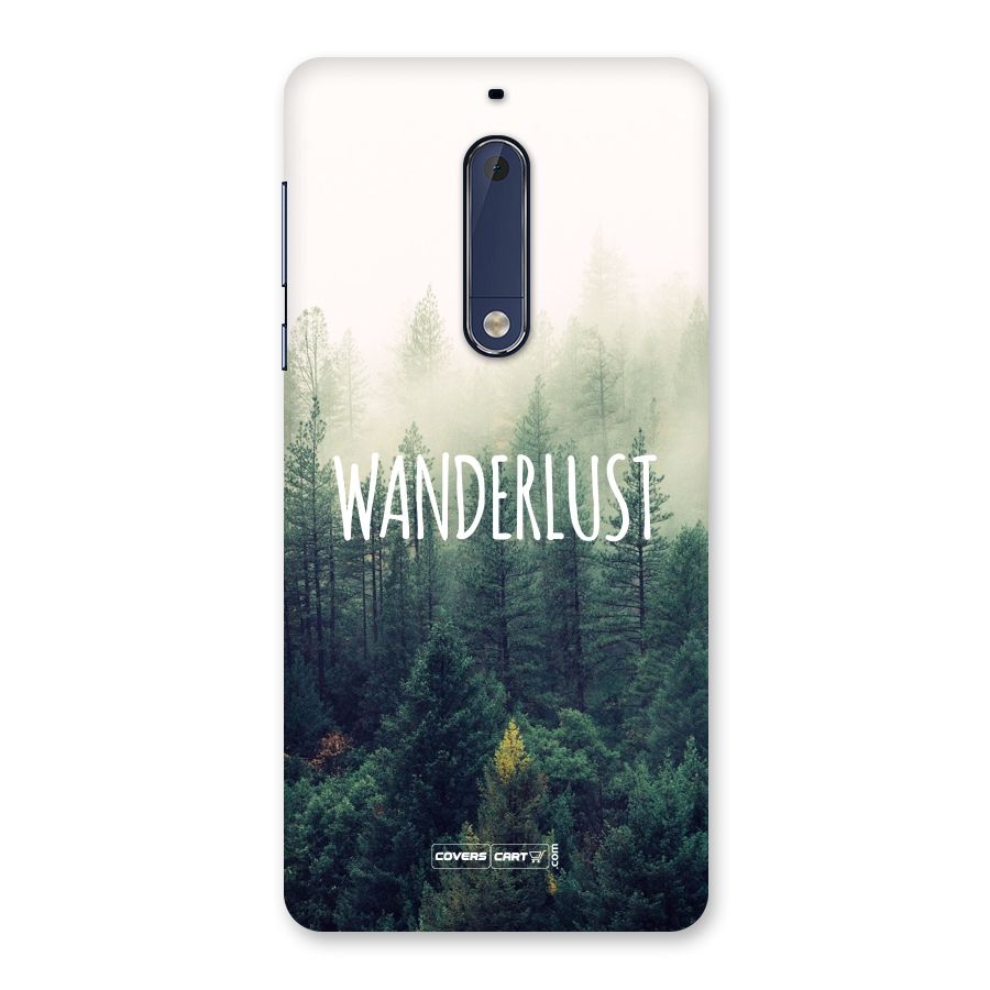 Wanderlust Back Case for Nokia 5