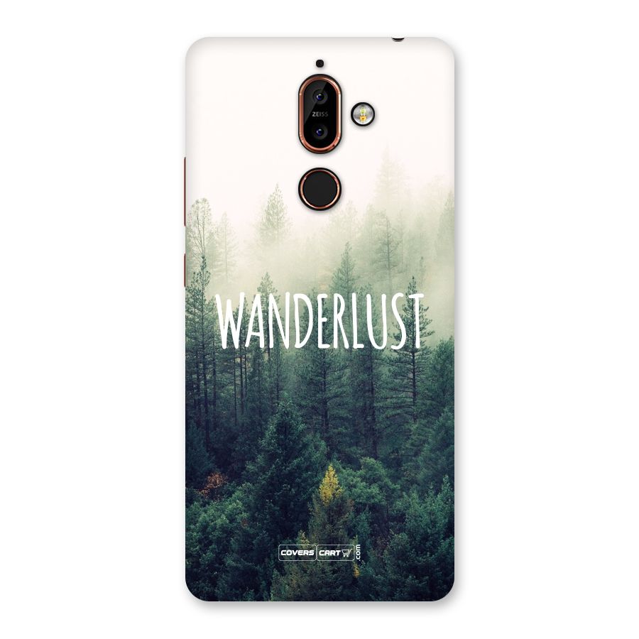 Wanderlust Back Case for Nokia 7 Plus