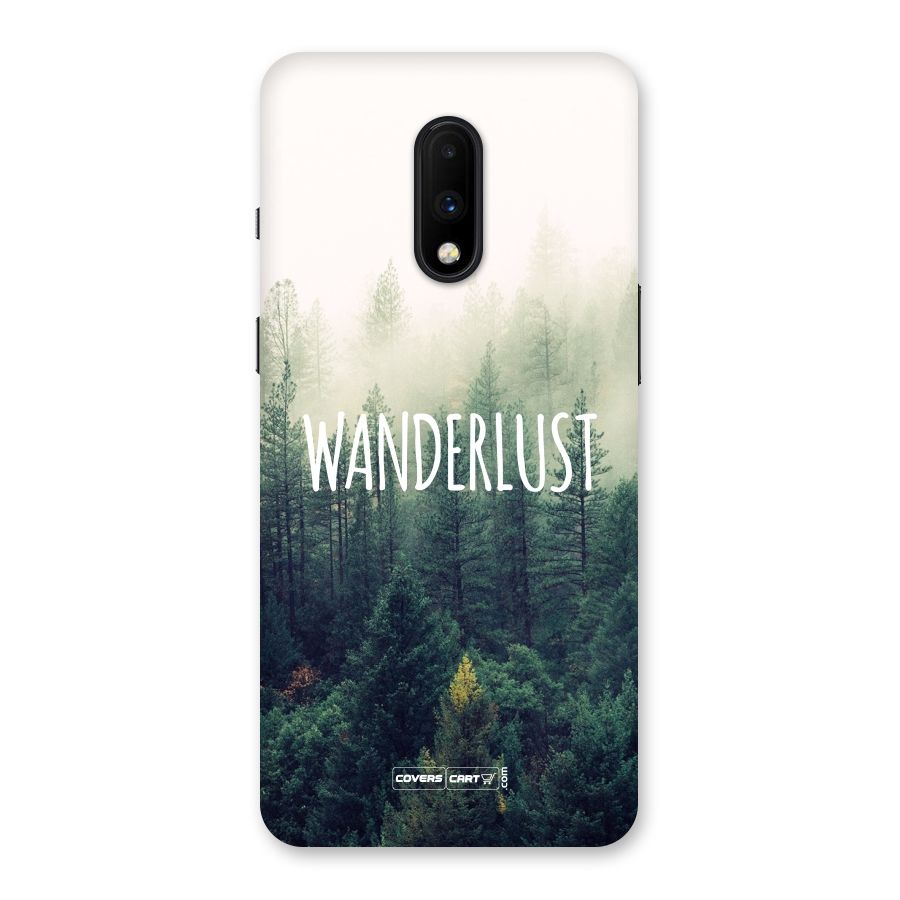 Wanderlust Back Case for OnePlus 7