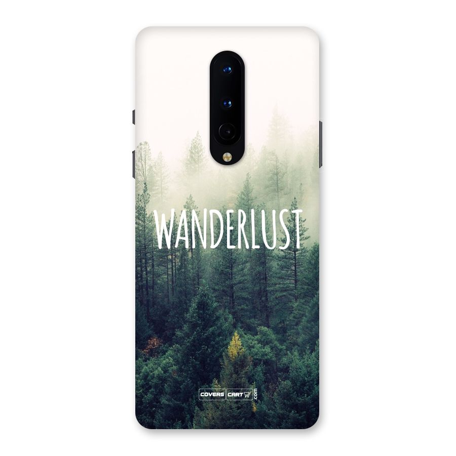 Wanderlust Back Case for OnePlus 8