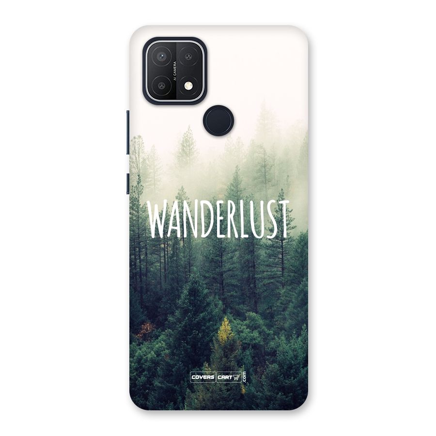 Wanderlust Back Case for Oppo A15s