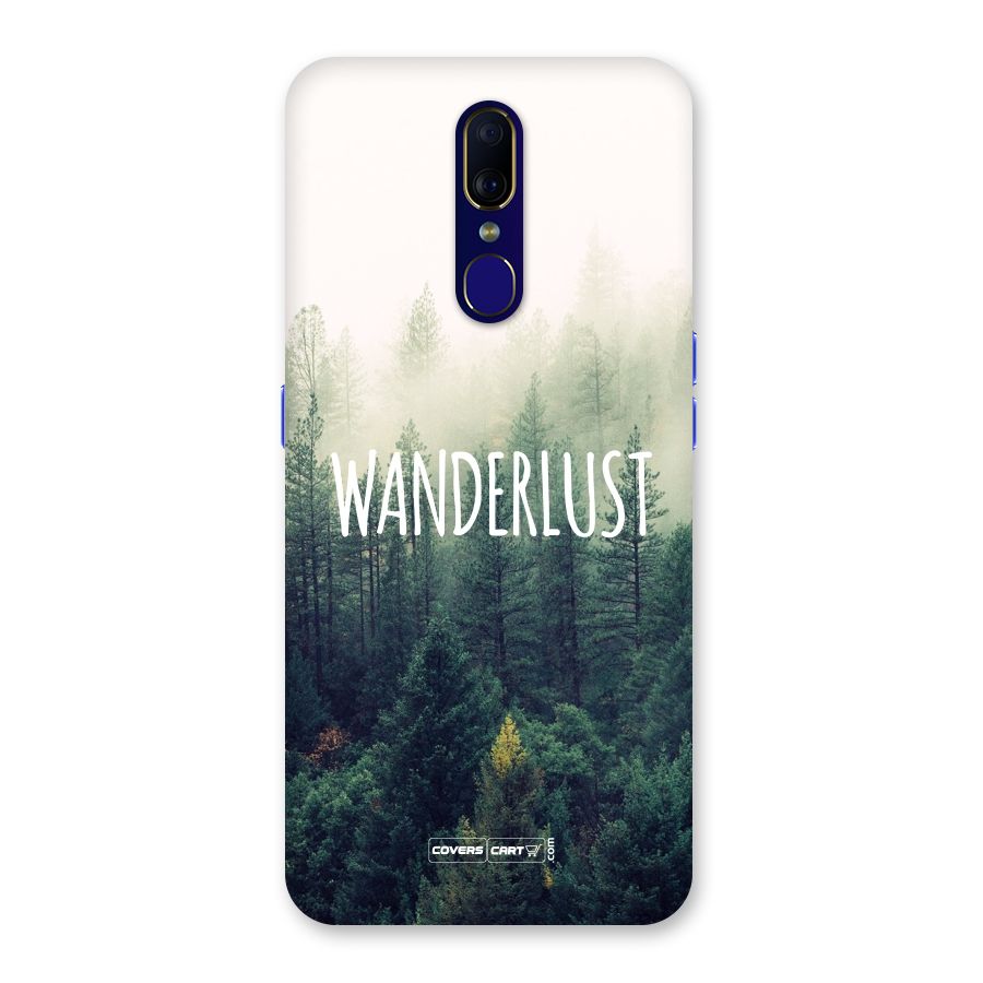 Wanderlust Back Case for Oppo F11