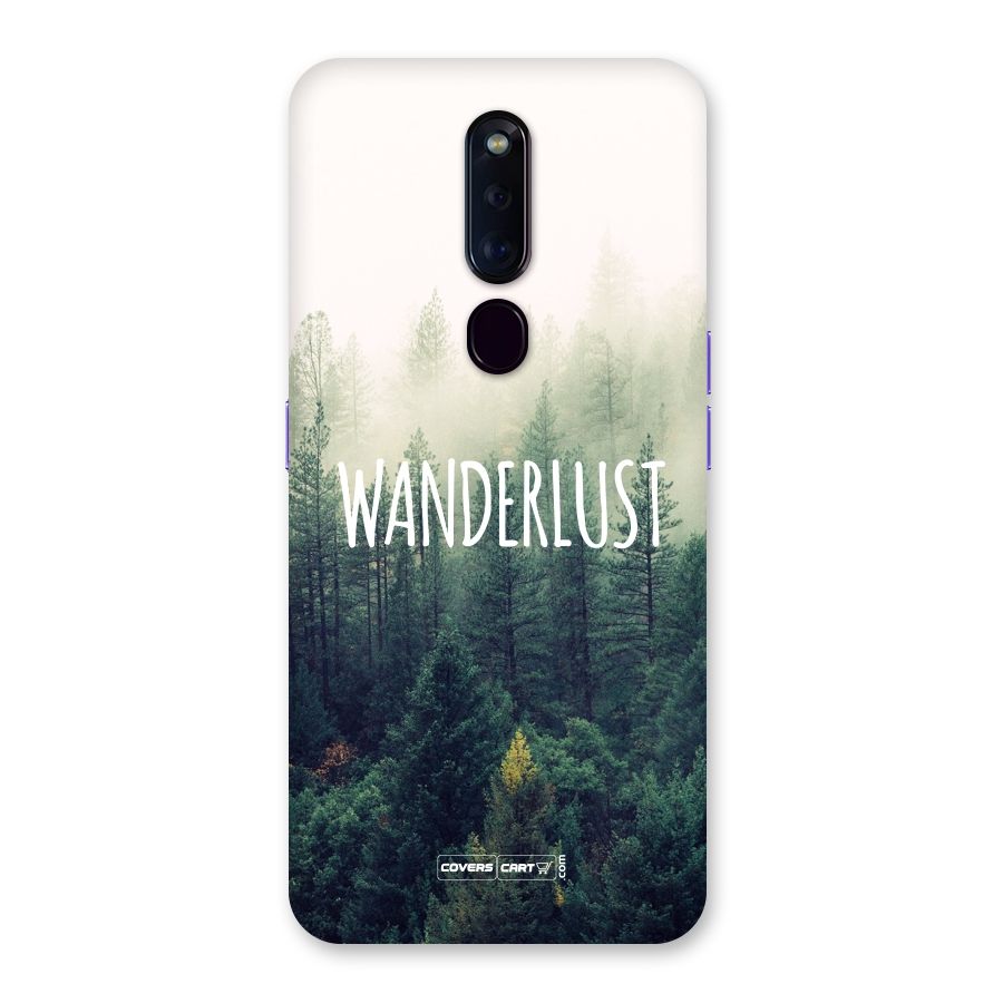 Wanderlust Back Case for Oppo F11 Pro