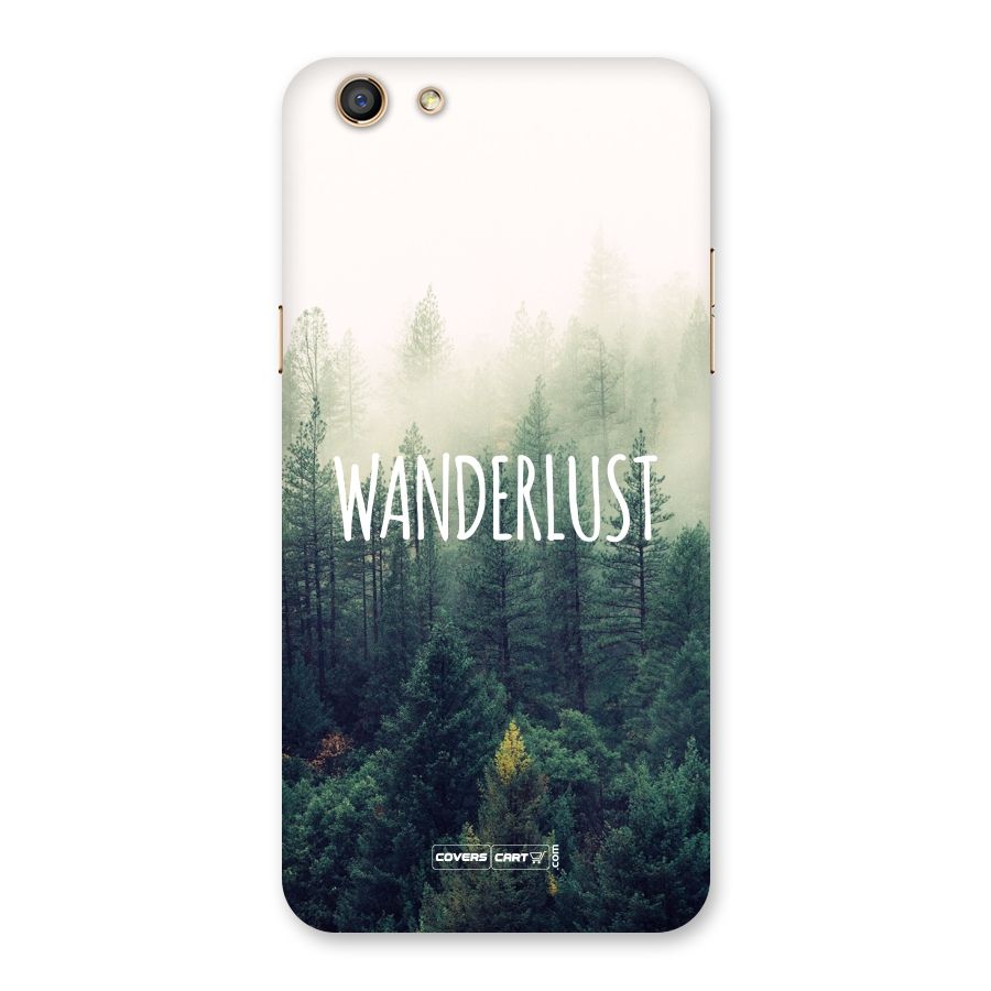 Wanderlust Back Case for Oppo F3
