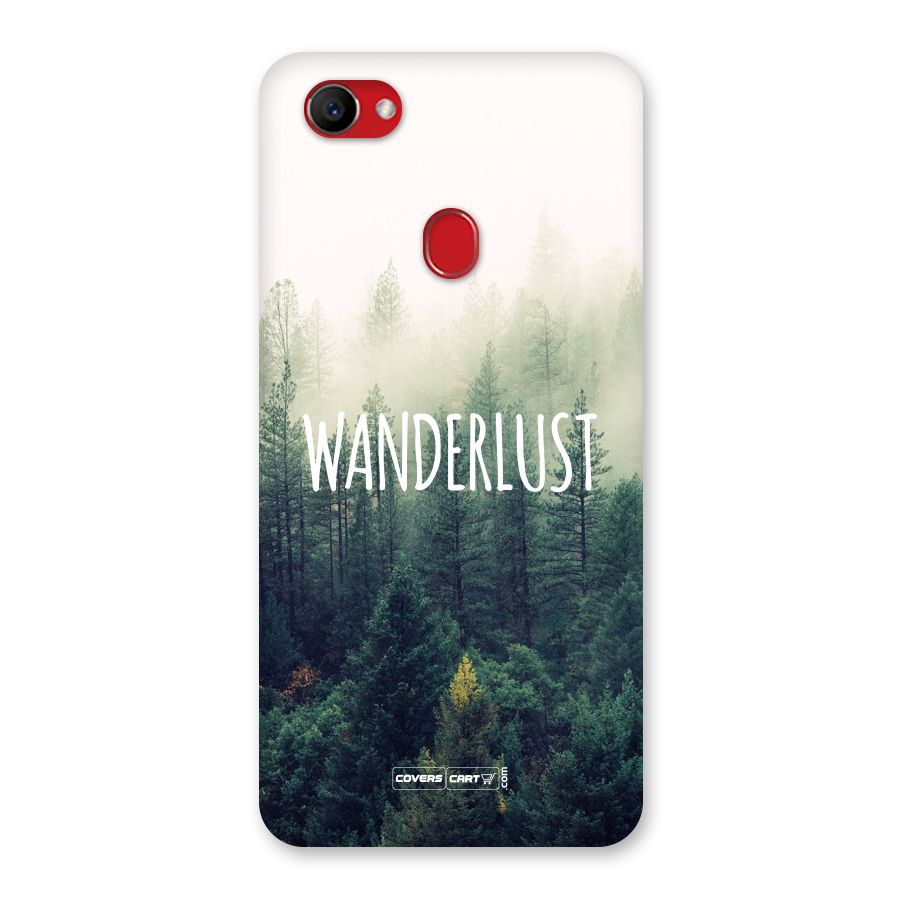 Wanderlust Back Case for Oppo F7