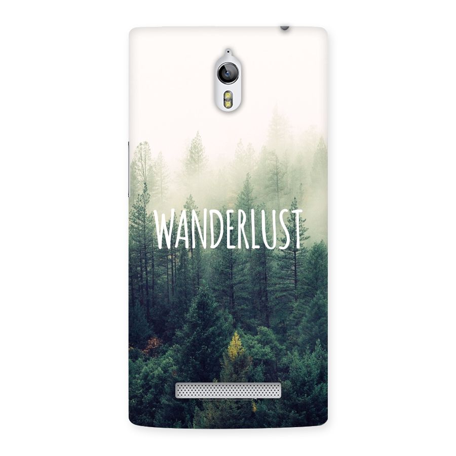 Wanderlust Back Case for Oppo Find 7