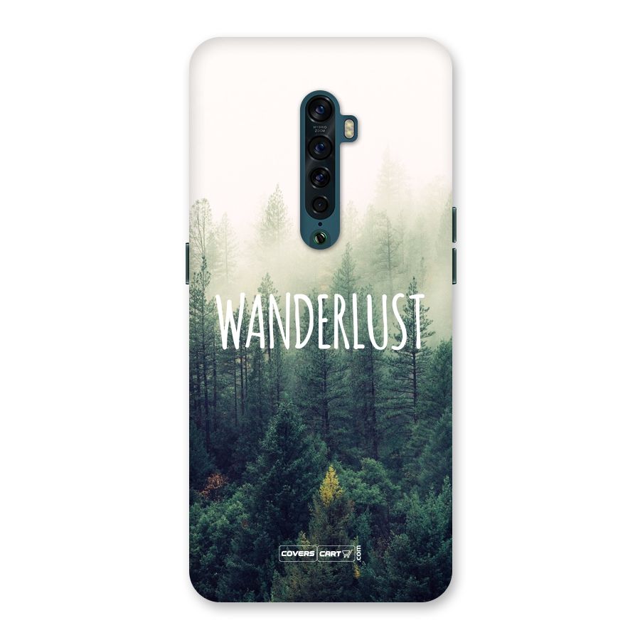 Wanderlust Back Case for Oppo Reno2