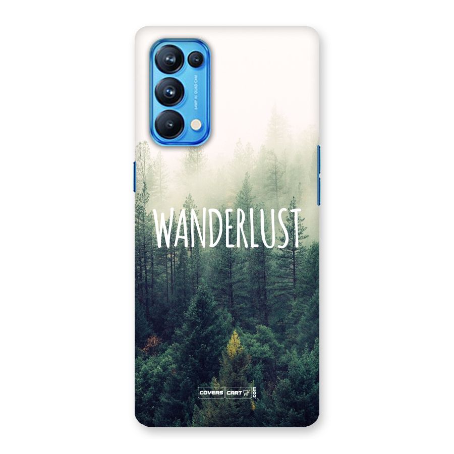 Wanderlust Back Case for Oppo Reno5 Pro 5G