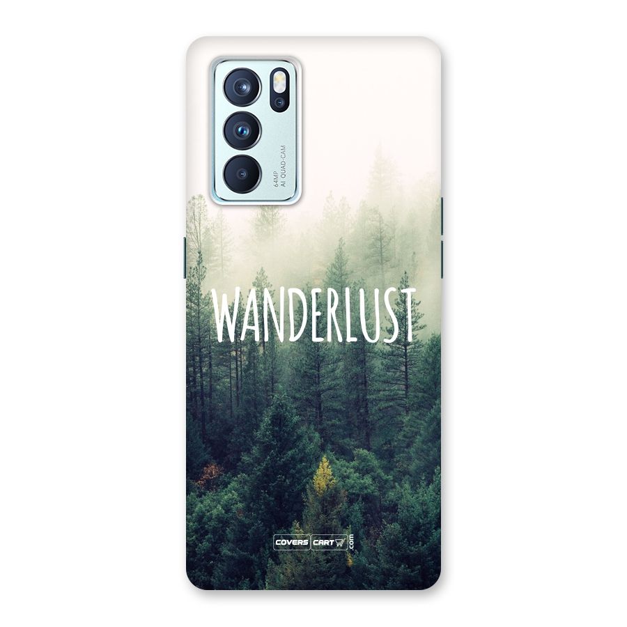 Wanderlust Back Case for Oppo Reno6 Pro 5G