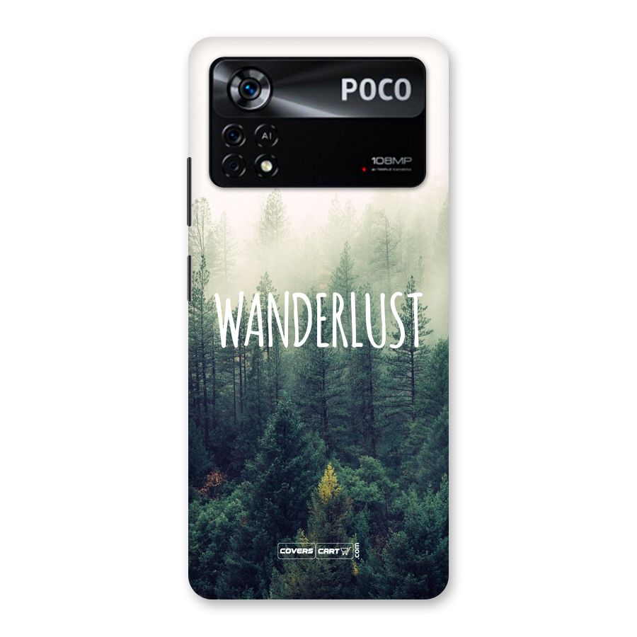 Wanderlust Back Case for Poco X4 Pro 5G