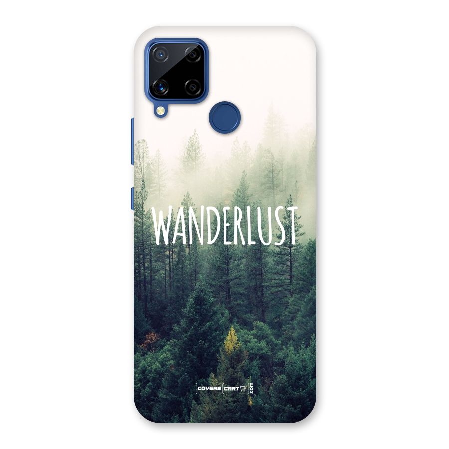 Wanderlust Back Case for Realme C15
