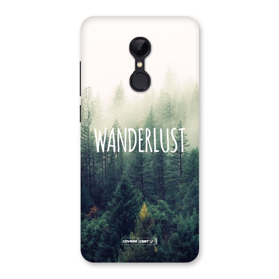 Wanderlust Back Case for Redmi 5