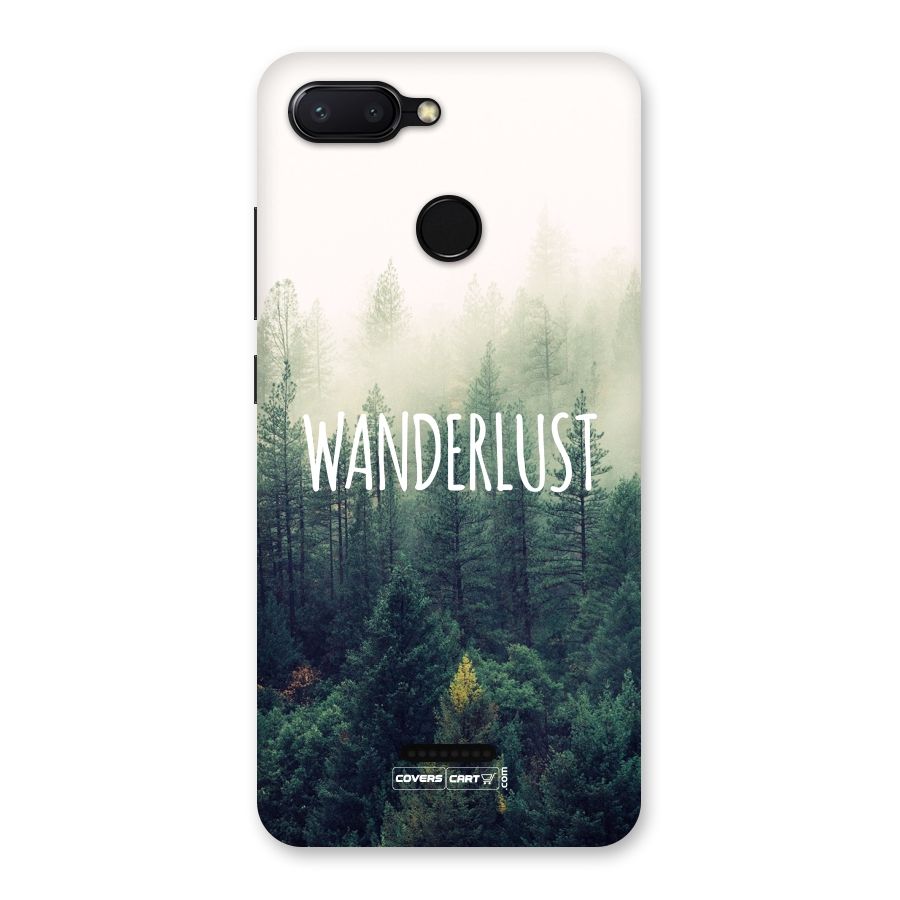 Wanderlust Back Case for Redmi 6