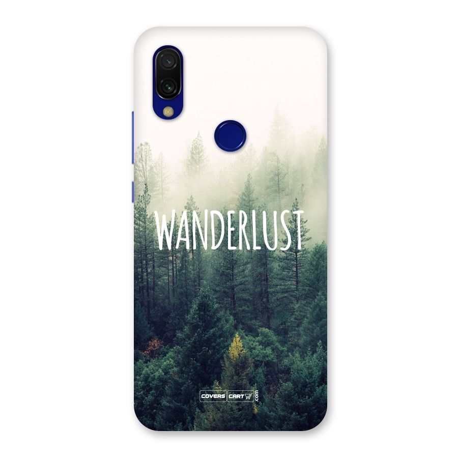 Wanderlust Back Case for Redmi 7