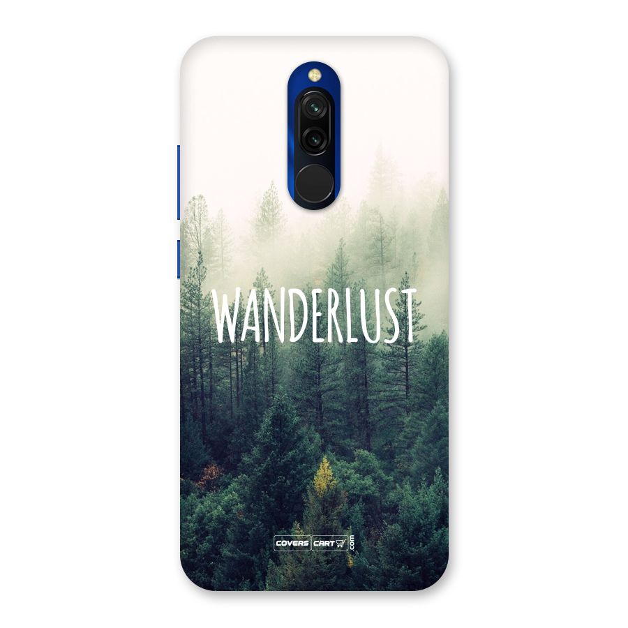 Wanderlust Back Case for Redmi 8