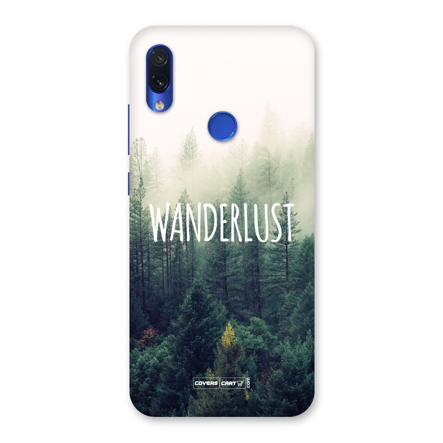 Wanderlust Back Case for Redmi Note 7