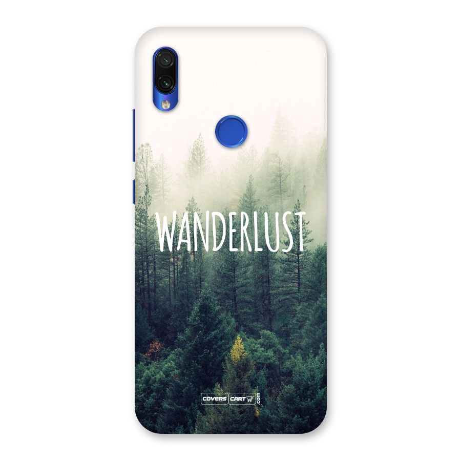 Wanderlust Back Case for Redmi Note 7S