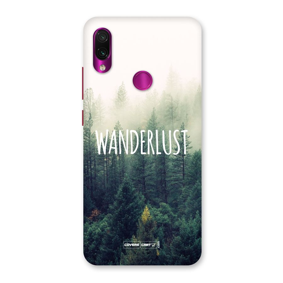 Wanderlust Back Case for Redmi Note 7 Pro
