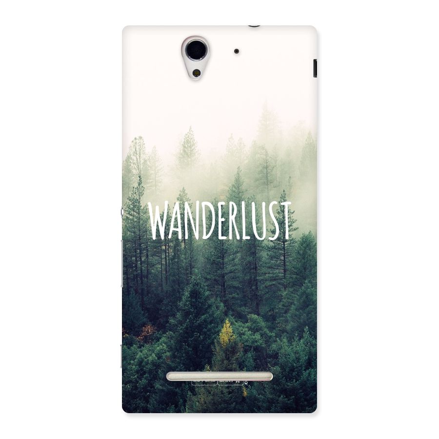 Wanderlust Back Case for Sony Xperia C3