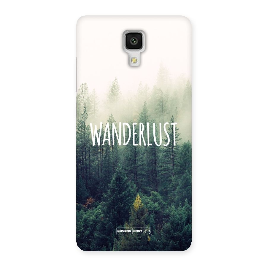 Wanderlust Back Case for Xiaomi Mi 4