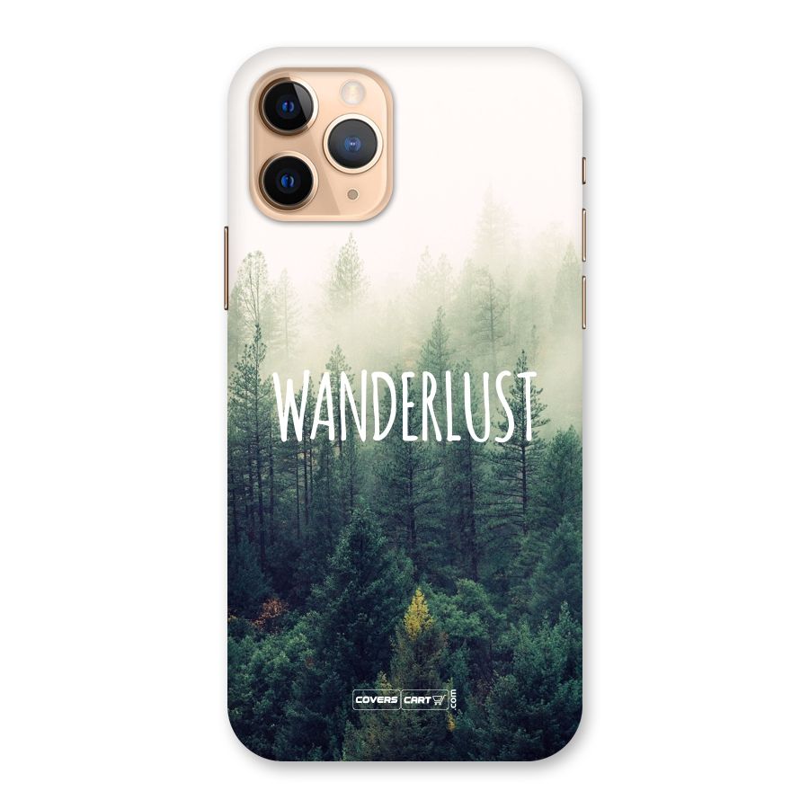 Wanderlust Back Case for iPhone 11 Pro