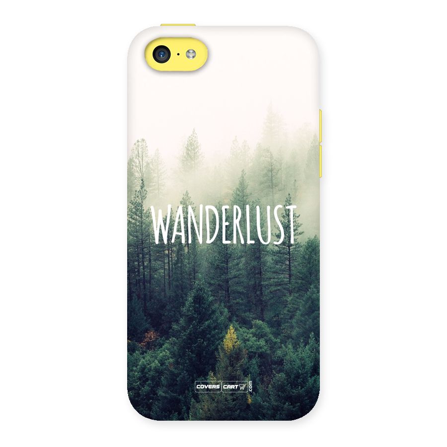 Wanderlust Back Case for iPhone 5C