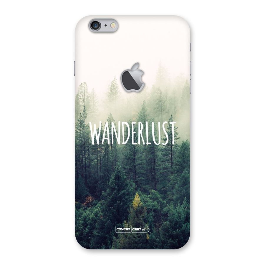 Wanderlust Back Case for iPhone 6 Plus 6S Plus Logo Cut