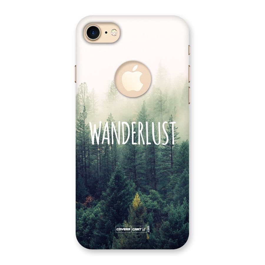 Wanderlust Back Case for iPhone 7 Logo Cut