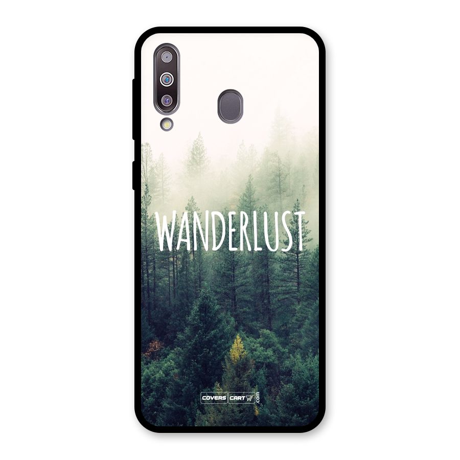 Wanderlust Glass Back Case for Galaxy M30