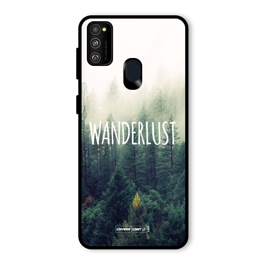 Wanderlust Glass Back Case for Galaxy M30s