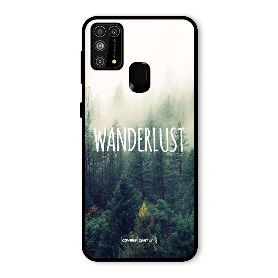 Wanderlust Glass Back Case for Galaxy M31