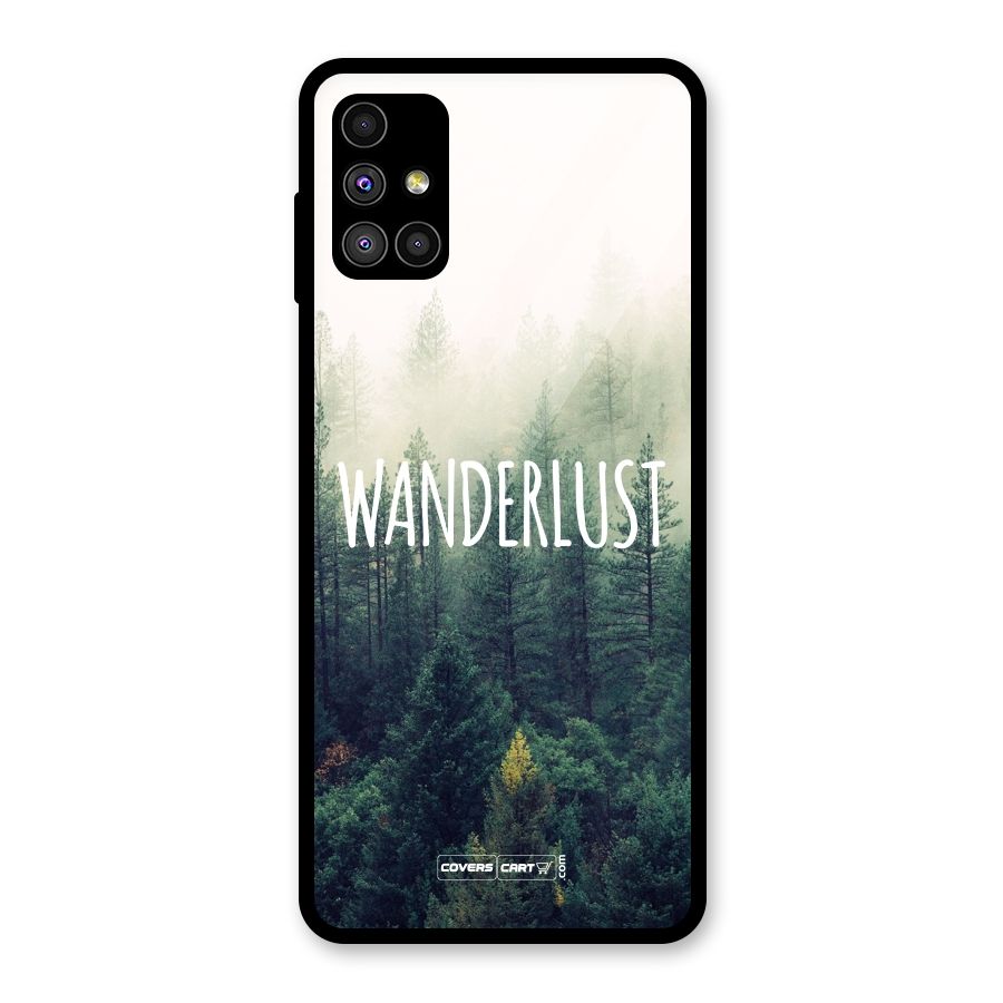 Wanderlust Glass Back Case for Galaxy M51