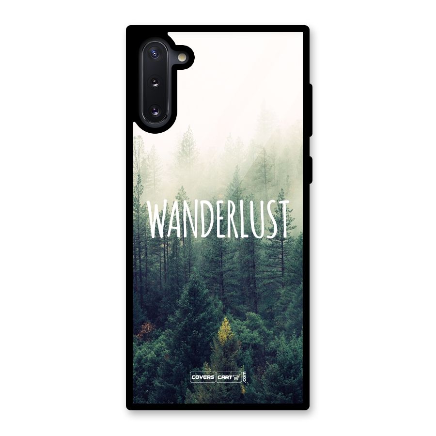 Wanderlust Glass Back Case for Galaxy Note 10