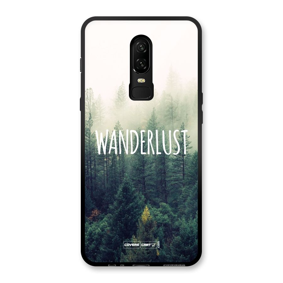 Wanderlust Glass Back Case for OnePlus 6