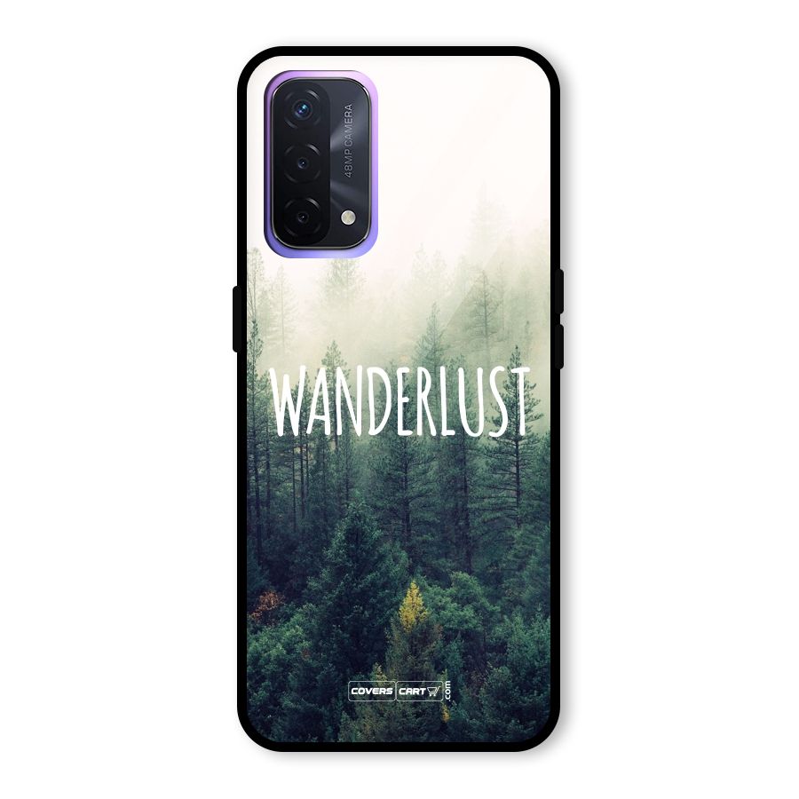 Wanderlust Glass Back Case for Oppo A74 5G