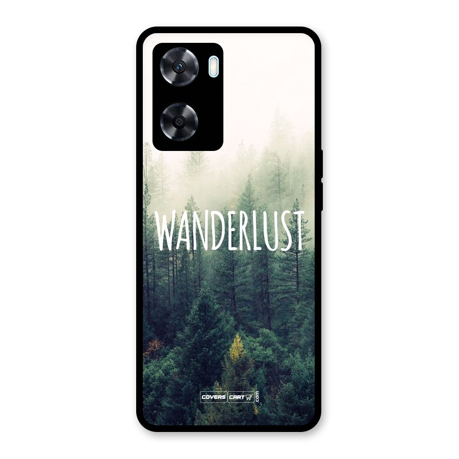 Wanderlust Glass Back Case for Oppo A77