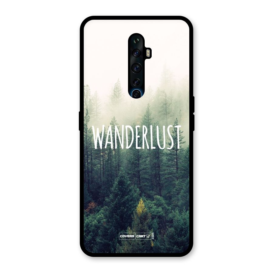 Wanderlust Glass Back Case for Oppo Reno2 F