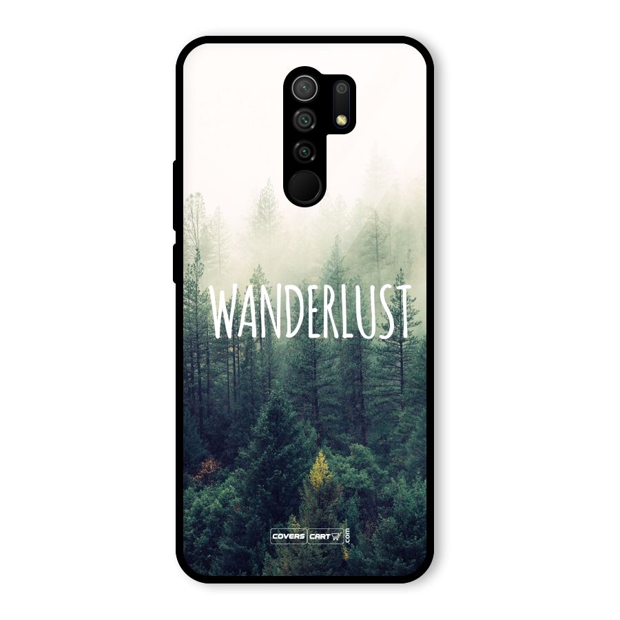 Wanderlust Glass Back Case for Redmi 9 Prime