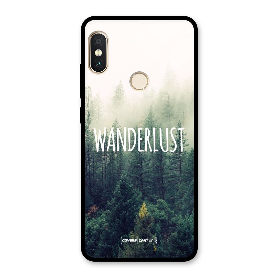 Wanderlust Glass Back Case for Redmi Note 5 Pro