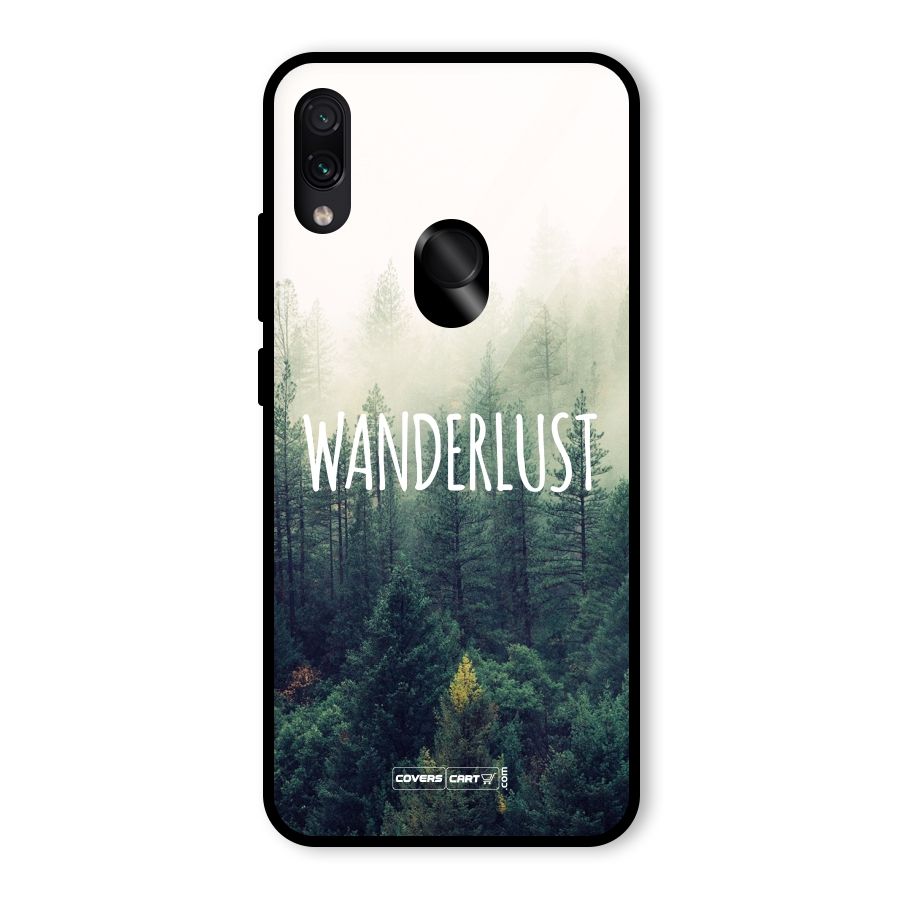 Wanderlust Glass Back Case for Redmi Note 7 Pro
