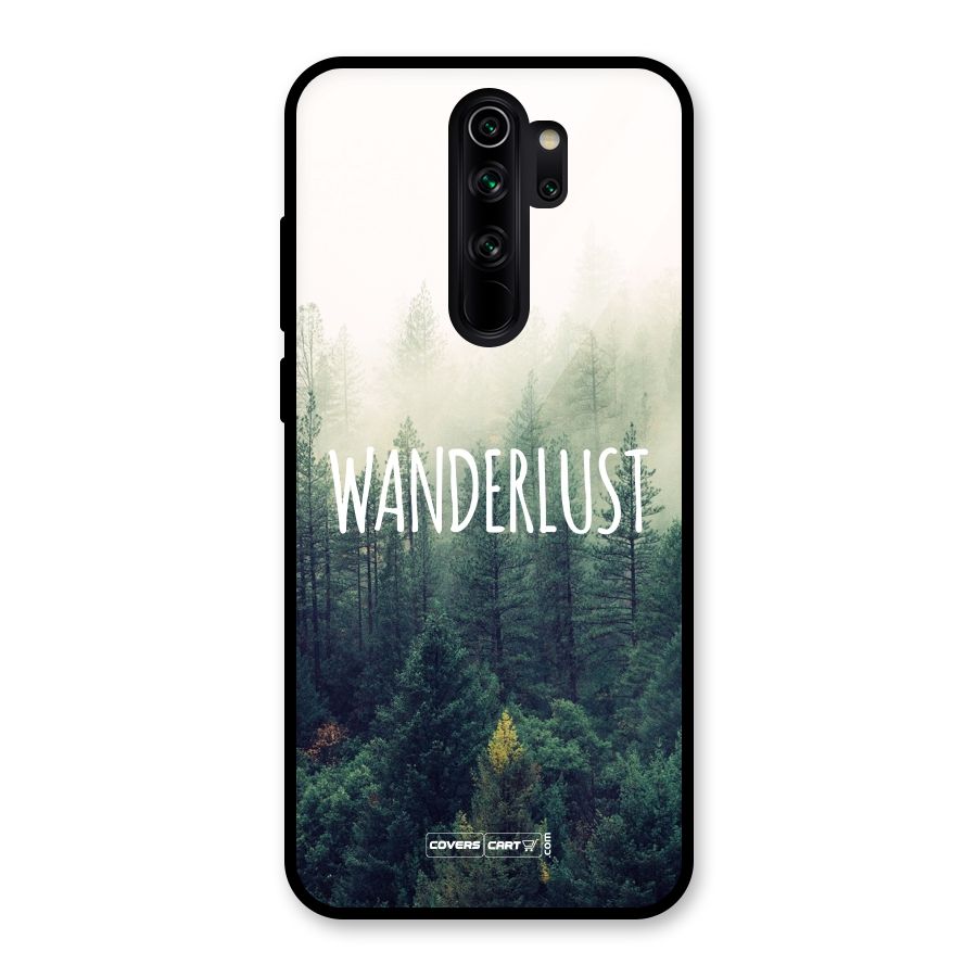 Wanderlust Glass Back Case for Redmi Note 8 Pro
