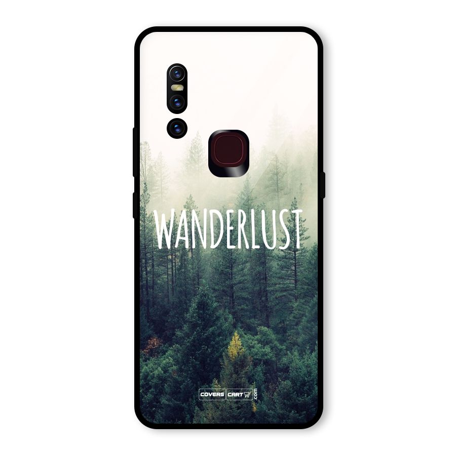 Wanderlust Glass Back Case for Vivo V15