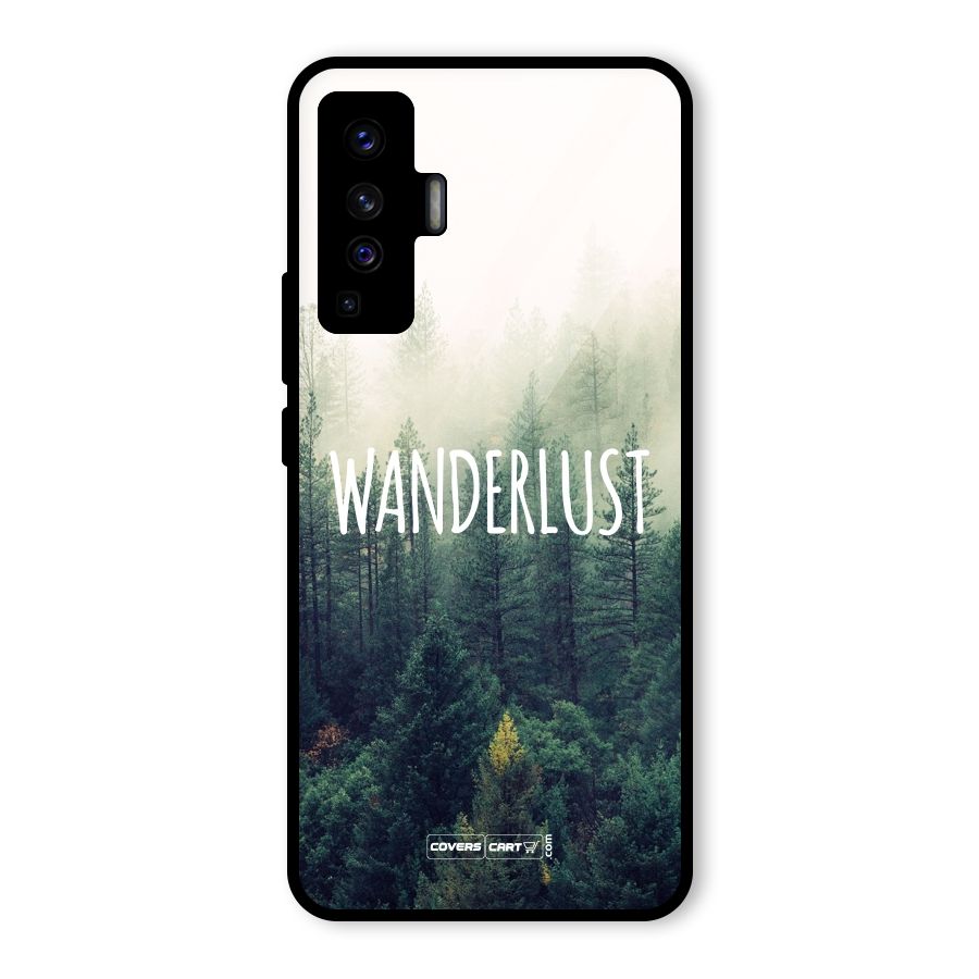 Wanderlust Glass Back Case for Vivo X50