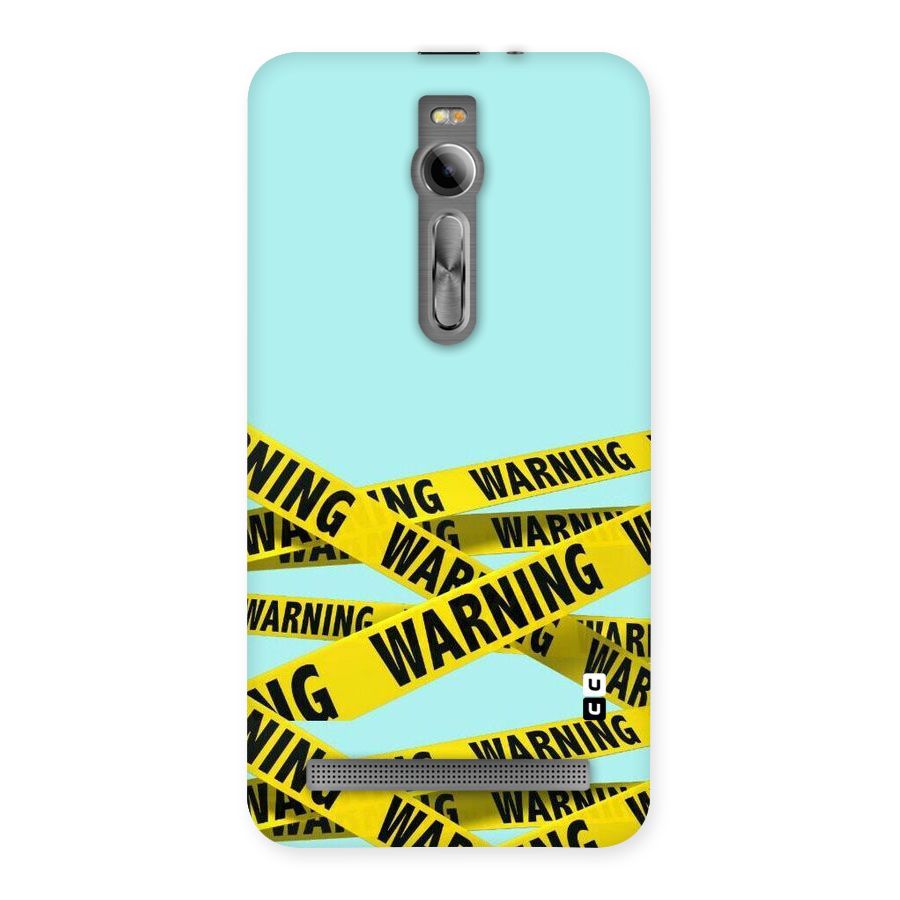 Warning Design Back Case for Asus Zenfone 2