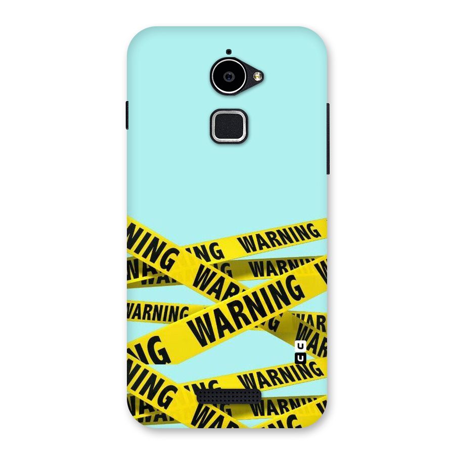 Warning Design Back Case for Coolpad Note 3 Lite