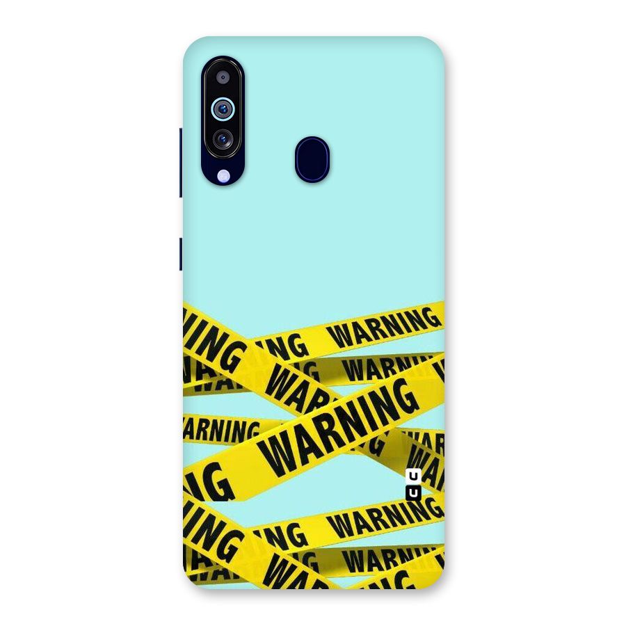 Warning Design Back Case for Galaxy M40