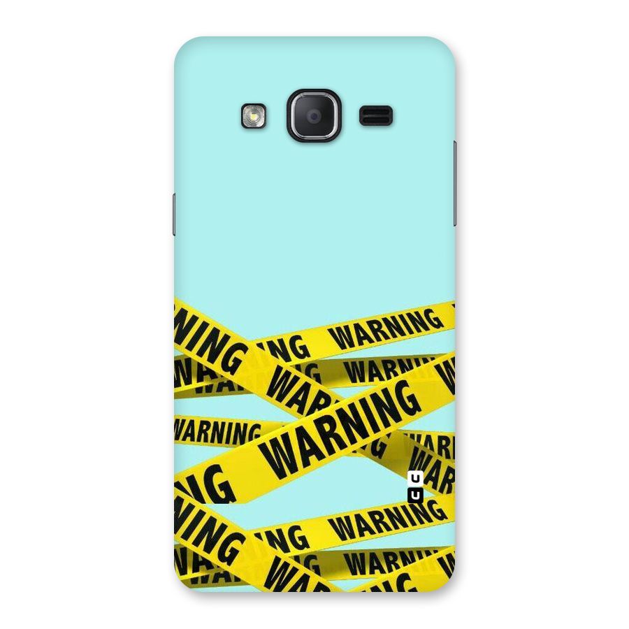 Warning Design Back Case for Galaxy On7 2015
