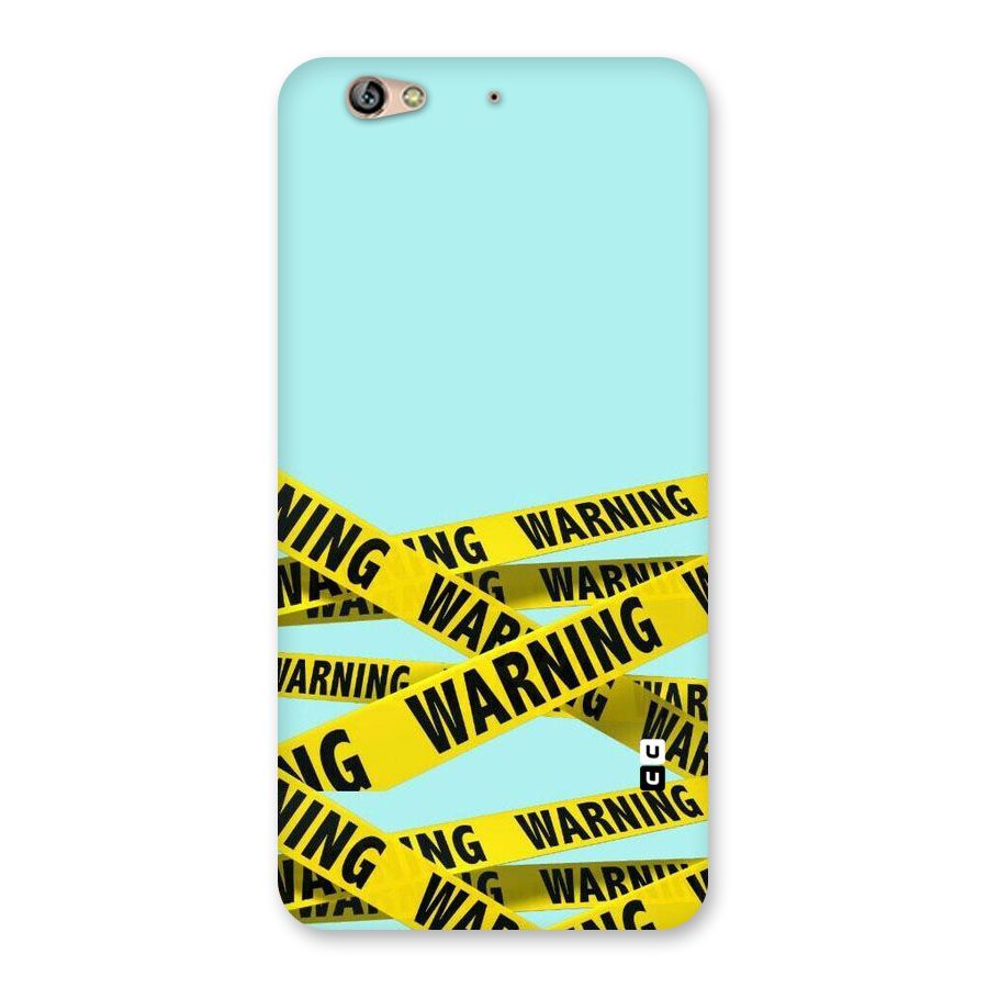 Warning Design Back Case for Gionee S6